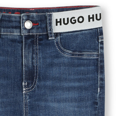 HUGO Jeggin o jeans para niña y adolescente logo en cintura